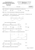 Đề thi thử THPT Quốc gia năm 2023 môn Toán có đáp án - Liên trường THPT Quảng Nam