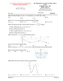 Đề KSCL ôn thi tốt nghiệp THPT năm 2023 môn Toán - Trường THPT Tĩnh Gia 3, Thanh Hóa (Lần 1)