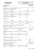 Đề thi thử tốt nghiệp THPT năm 2023 môn Toán - Trường THPT Can Lộc, Hà Tĩnh (Lần 1)