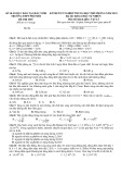 Đề thi thử tốt nghiệp THPT năm 2023 môn Vật lí có đáp án - Trường THPT Phố Mới, Bắc Ninh
