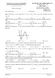Đề thi thử tốt nghiệp THPT năm 2023 môn Toán có đáp án - Trường THPT Đinh Tiên Hoàng, Ninh Bình (Lần 1)