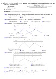 Đề thi thử tốt nghiệp THPT năm 2023 môn Toán có đáp án - Trường THPT Phố Mới, Bắc Ninh