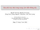 Bài giảng Bao phủ mạng không dây: Chương 1 - Bao phủ mục tiêu trong mạng cảm biến không dây