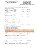 Đề thi học kì 1 môn Toán lớp 6 năm 2022-2023 có đáp án - Trường THCS Điện Biên