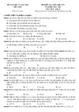 Đề thi giữa học kì 1 môn Vật lí lớp 11 năm 2022-2023 - Sở GD&ĐT Bắc Ninh