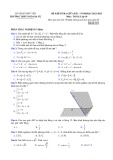 Đề thi giữa học kì 1 môn Toán lớp 10 năm 2022-2023 có đáp án - Trường THPT Ngô Gia Tự