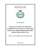 Khóa luận tốt nghiệp: Sàng lọc in silico các hợp chất xanthone có tác dụng ức chế enzym alpha glucosidase định hướng điều trị đái tháo đường typ 2