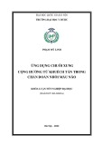 Khóa luận tốt nghiệp: Ứng dụng chuỗi xung cộng hưởng từ khuếch tán trong chẩn đoán nhồi máu não