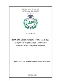 Khóa luận tốt nghiệp: Bước đầu xây dựng mạng tương tác y học áp dụng trí tuệ nhân tạo lên dữ liệu sách y khoa của Đại học Oxford