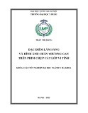 Khóa luận tốt nghiệp: Đặc điểm lâm sàng và hình ảnh chấn thương gan trên phim chụp cắt lớp vi tính