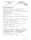 Đề thi học kì 1 môn Toán lớp 11 năm 2022-2023 có đáp án - Trường THPT Phùng Khắc Khoan, Hà Nội