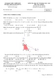 Đề thi học kì 1 môn Toán lớp 10 năm 2022-2023 - Trường THPT Hai Bà Trưng, TT Huế