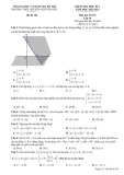 Đề thi học kì 1 môn Toán lớp 10 năm 2022-2023 - Trường THPT chuyên Nguyễn Huệ, Hà Nội