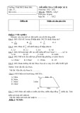 Đề kiểm tra học kì 2 môn Toán lớp 5 năm 2021-2022 có đáp án - Trường TH&THCS Bình Đức