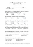 Đề thi học kì 2 môn Tin học lớp 4 năm 2021-2022 - Trường Tiểu học Mỹ Lộc