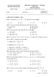 Đề thi học kì 1 môn Toán lớp 10 năm 2022-2023 có đáp án - Trường THPT Lê Lợi, Quảng Trị