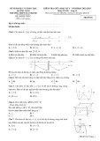 Đề thi giữa học kì 1 môn Toán lớp 12 năm 2022-2023 có đáp án - Trường THPT Núi Thành – Quảng Nam