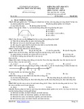 Đề thi giữa học kì 1 môn Vật lí lớp 10 năm 2022-2023 có đáp án - Trường THPT Nguyễn Huệ, Quảng Nam