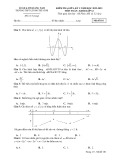 Đề thi giữa học kì 1 môn Toán lớp 12 năm 2022-2023 có đáp án - Trường THPT Lương Thế Vinh – Quảng Nam