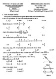 Đề thi giữa học kì 1 môn Toán lớp 7 năm 2022-2023 - Trường THCS Lê Quý Đôn – Hà Nội