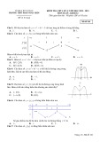 Đề thi giữa học kì 1 môn Toán lớp 12 năm 2022-2023 có đáp án - Trường THPT Phan Ngọc Hiển – Cà Mau
