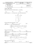 Đề thi giữa học kì 1 môn Toán lớp 12 năm 2022-2023 có đáp án - Trường THPT Thị xã Quảng Trị