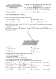 Đề thi giữa học kì 1 môn Toán lớp 10 năm 2022-2023 có đáp án - Trường THPT Đoàn Thượng – Hải Dương