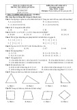 Đề thi giữa học kì 1 môn Toán lớp 6 năm 2022-2023 có đáp án - Trường THCS Bình Lợi Trung – TP HCM (Đề tham khảo)