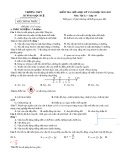 Đề thi giữa học kì 1 môn Vật lí lớp 10 năm 2022-2023 có đáp án - Trường THPT Huỳnh Ngọc Huệ