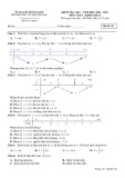 Đề thi giữa học kì 1 môn Toán lớp 12 năm 2022-2023 có đáp án - Trường THPT Võ Nguyên Giáp – Quảng Nam