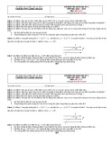 Đề thi giữa học kì 1 môn Vật lí lớp 11 năm 2022-2023 có đáp án - Trường THPT Lương Văn Can – TP HCM