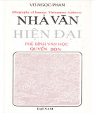 Tìm hiểu các nhà văn hiện đại: Phê bình văn học (Quyển tư - Tập thượng): Phần 2