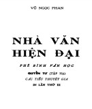 Tìm hiểu các nhà văn hiện đại: Phê bình văn học (Quyển tư - Tập hạ): Phần 1