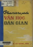 Nghiên cứu phân tích tác phẩm văn học dân gian