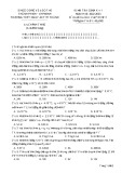 Đề kiểm tra giữa học kì 1 môn Vật lý lớp 11 năm 2022-2023 - Trường THPT Nguyễn Tất Thành, TP. HCM