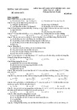Đề thi giữa học kì 1 môn Vật lý lớp 11 năm 2022-2023 - Trường THPT Hồ Nghinh (Mã đề 003)