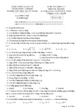 Đề kiểm tra giữa học kì 1 môn Vật lý lớp 12 năm 2022-2023 - Trường THPT Nguyễn Tất Thành, TP. HCM (Mã đề 326)