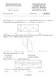 Đề kiểm tra giữa học kì 1 môn Toán lớp 12 năm 2022-2023 - Trường THPT Hồ Nghinh (Mã đề 018)