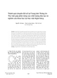 Thành quả chuyển đổi số tại Trung tâm Thông tin Thư viện góp phần nâng cao chất lượng đào tạo và nghiên cứu khoa học tại Học viện Ngân hàng