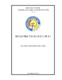 Bài giảng Toán cao cấp A1 - Trường CĐ Công nghiệp Huế (2015)