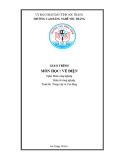 Giáo trình Vẽ điện (Nghề: Điện công nghiệp và Điện tử công nghiệp) - Trường CĐ Nghề Sóc Trăng