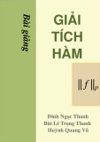 Bài giảng Giải tích hàm - Đinh Ngọc Thanh (2023)