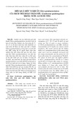 Hiệu quả diệt vi khuẩn Vibrio parahaemolyticus của dịch trích hạt trâm bầu (Combretum quadrangulare) trong nước ao nuôi tôm