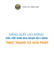 Năng suất lao động của Việt Nam giai đoạn 2011-2020: Thực trạng và giải pháp