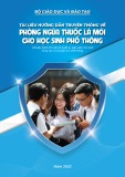 Tài liệu hướng dẫn truyền thông về phòng ngừa thuốc lá mới cho học sinh phổ thông (Tài liệu dành cho cán bộ quản lý, giáo viên, học sinh trong các cơ sở giáo dục phổ thông)