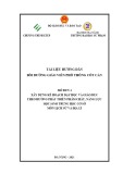 Tài liệu hướng dẫn bồi dưỡng giáo viên phổ thông cốt cán - Mô đun 4: Xây dựng kế hoạch dạy học và giáo dục theo hướng phát triển phẩm chất, năng lực học sinh trung học cơ sở môn Lịch sử và địa lý