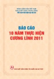 Báo cáo 10 năm thực hiện Cương lĩnh 2011