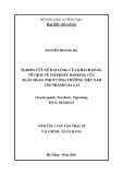 Tóm tắt luận văn Thạc sĩ Tài chính ngân hàng: Nghiên cứu sự hài lòng của khách hàng về dịch vụ internet banking của Ngân hàng TMCP Công thương Việt Nam chi nhánh Gia Lai