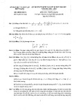 Đề thi tuyển sinh vào lớp 10 chuyên môn Toán chuyên năm 2021-2022 có đáp án - Sở GD&ĐT Kiên Giang