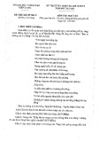 Đề thi tuyển sinh vào lớp 10 môn Ngữ văn năm 2021-2022 có đáp án - Sở GD&ĐT Kiên Giang